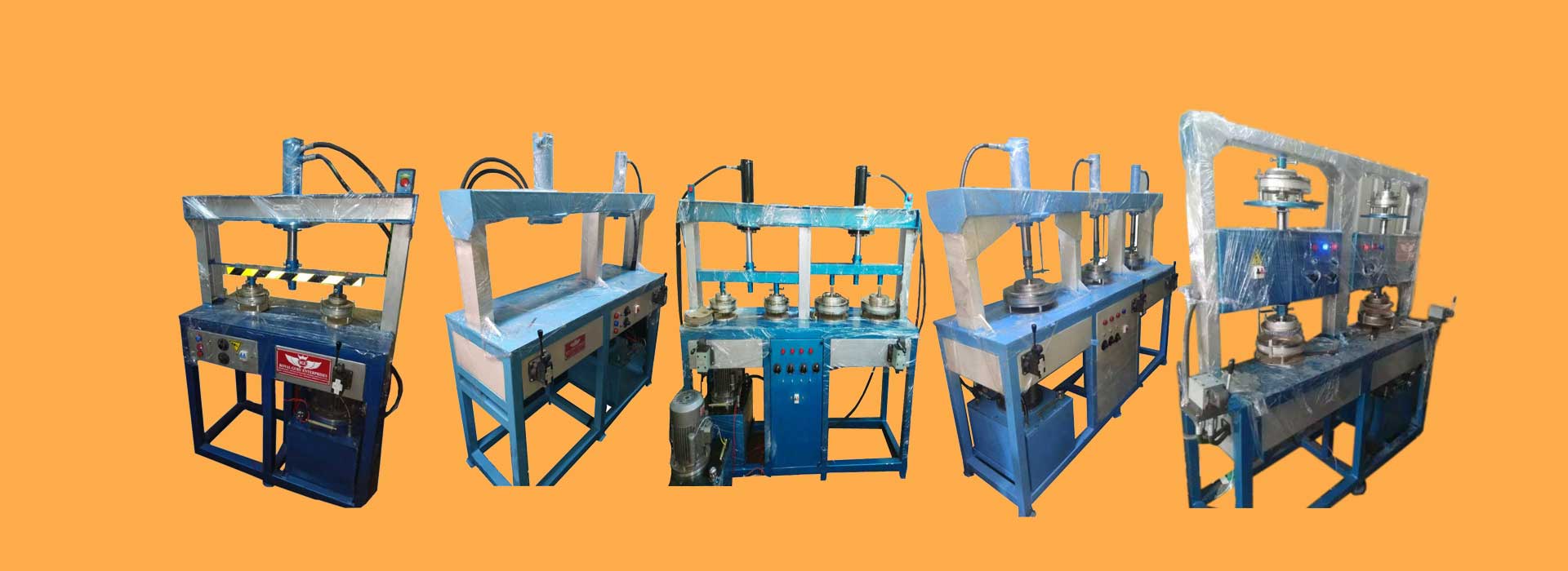 eco leaf plates making machines